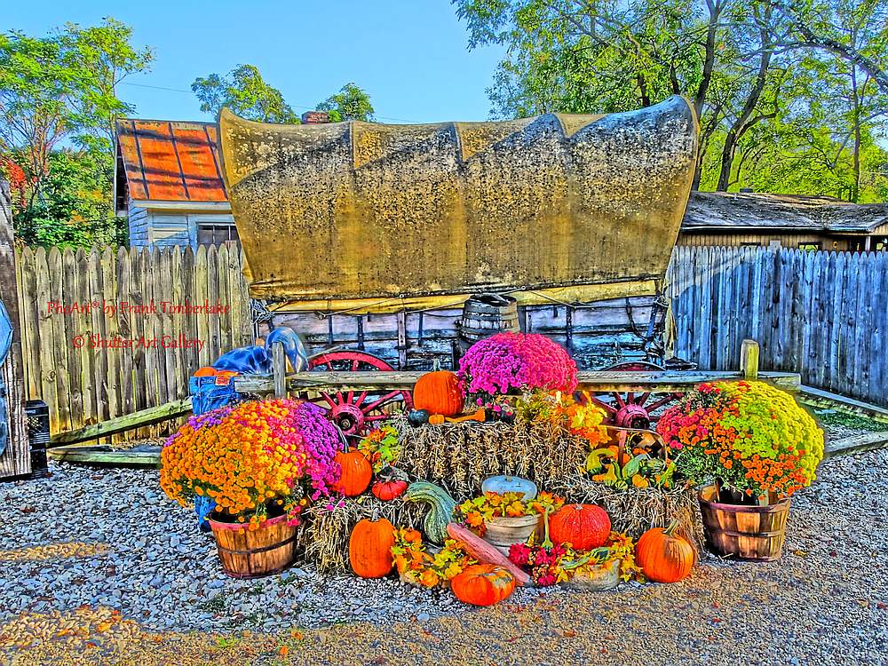 Fall, Flowers, Old Stuff & Bob’s Pumpkin Crack